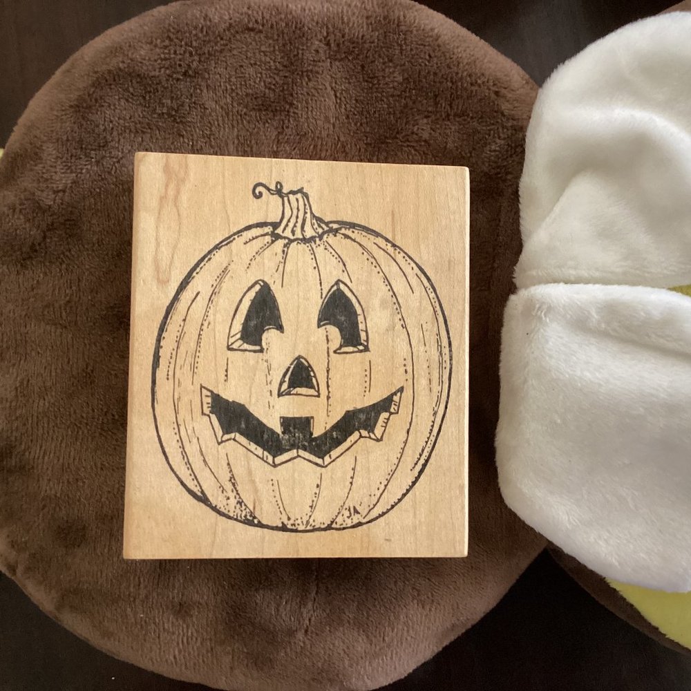 Northwoods Jack O Lantern Rubber Stamp